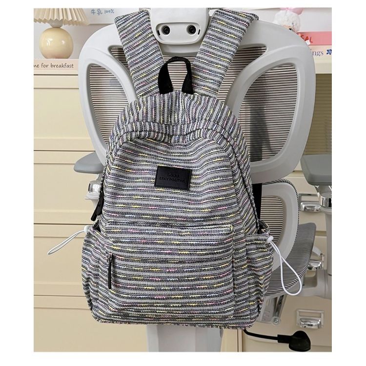 Textured Weave Backpack