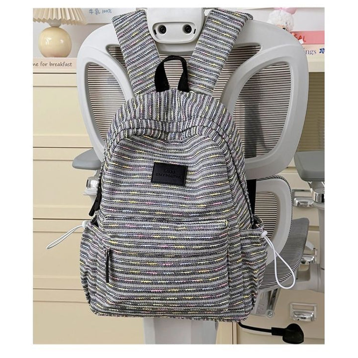 Textured Weave Backpack