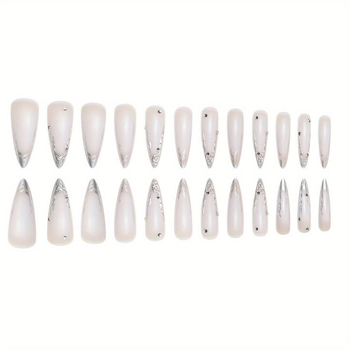 Premium Artistic Stiletto Nail Extensions Bowlift