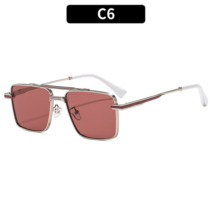 Ladies futuristic square sunglasses Bowlift
