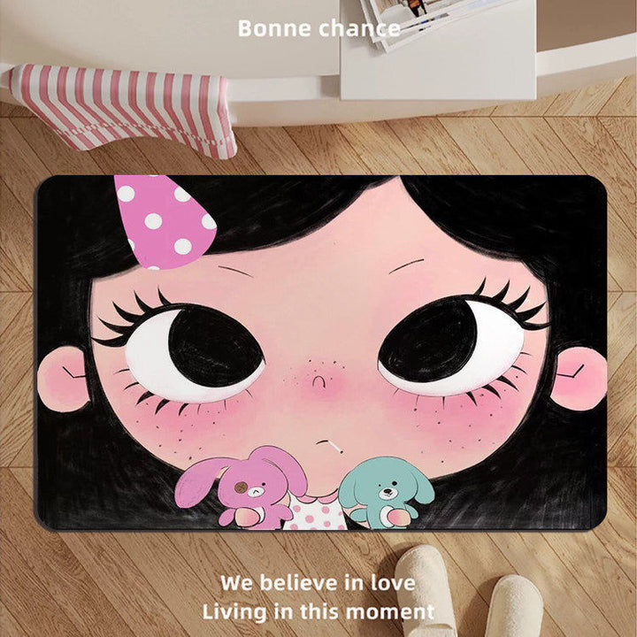 Adorable Cartoon Character Bath Mat Bowlift