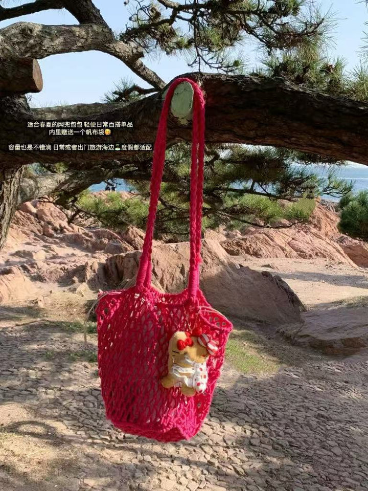 Hand-knotted shopping bag Bowlift