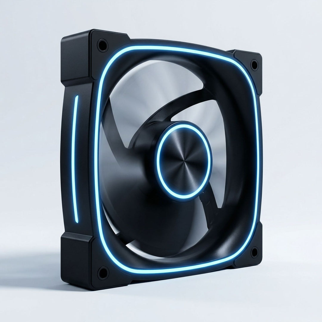 High-performance RGB fan with silent cooling technology Bowlift
