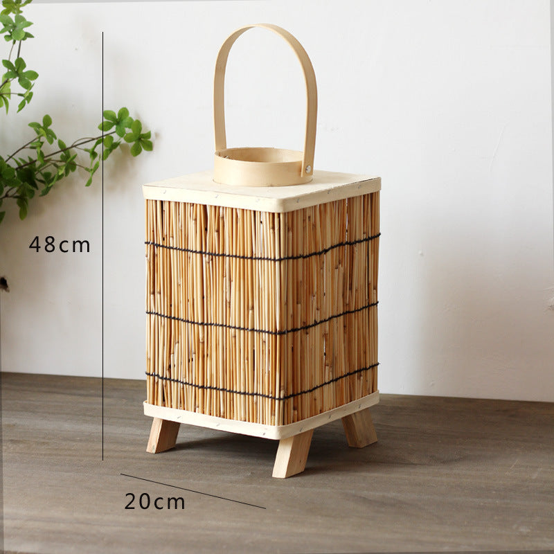 Stylish lantern made of natural materials Bowlift