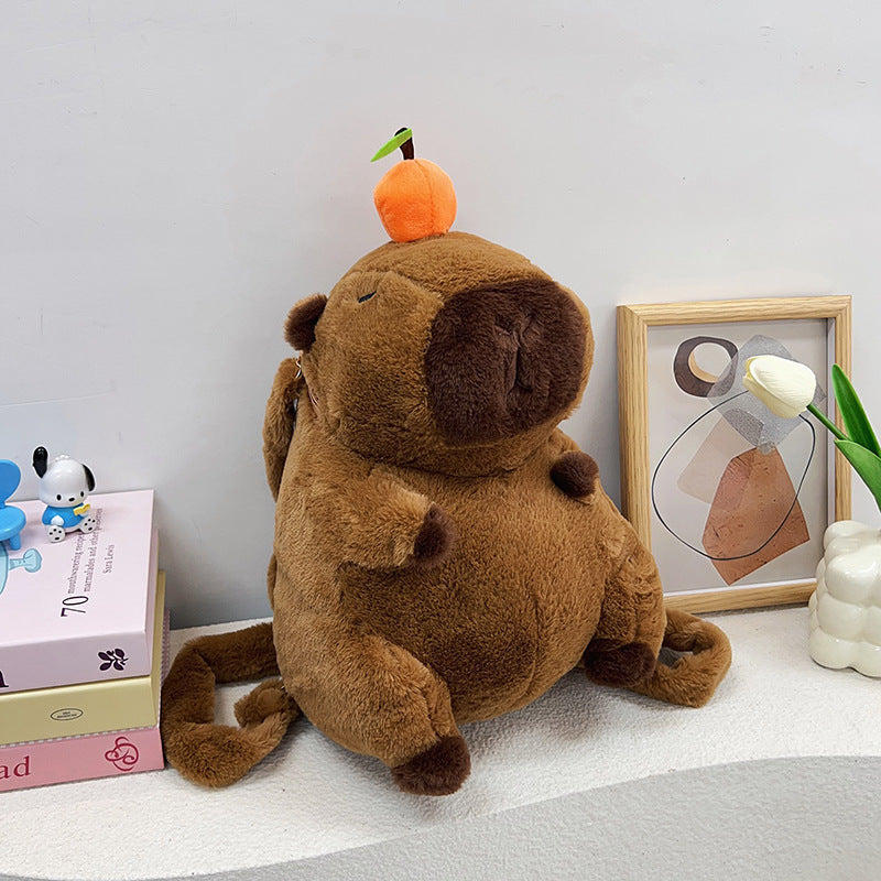 Plush Piggy Backpack