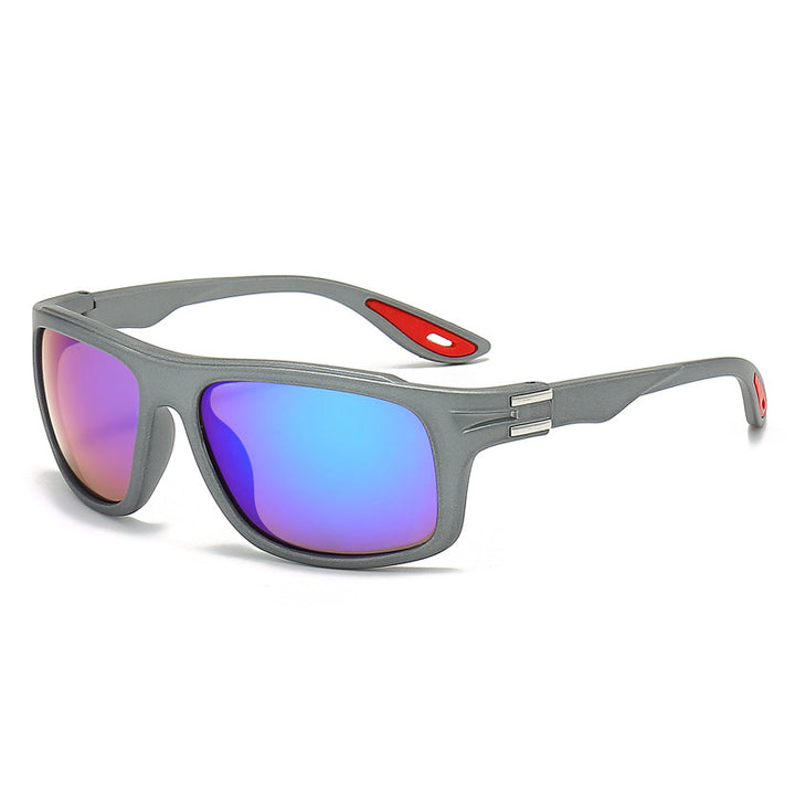 Men's sporty sunglasses with polarized lenses and shock-resistant frame Bowlift