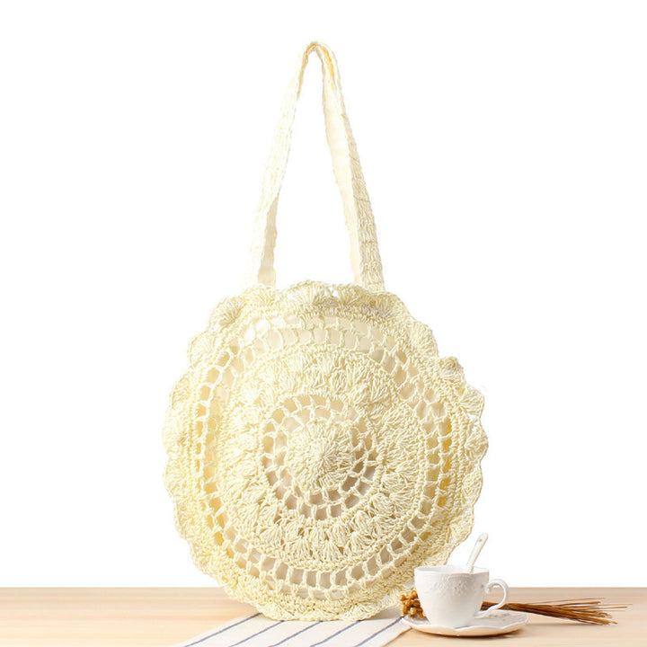 Handwoven bast bag Bowlift