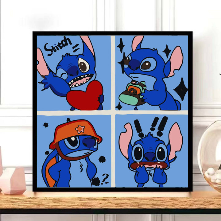 Cartoon Character Canvas Art Print Bowlift