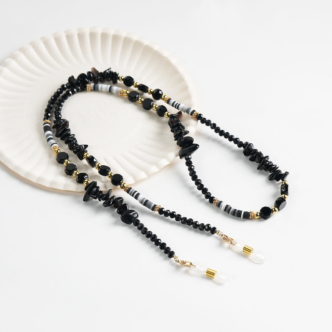 Artisan Beaded Eyewear Chain Bowlift