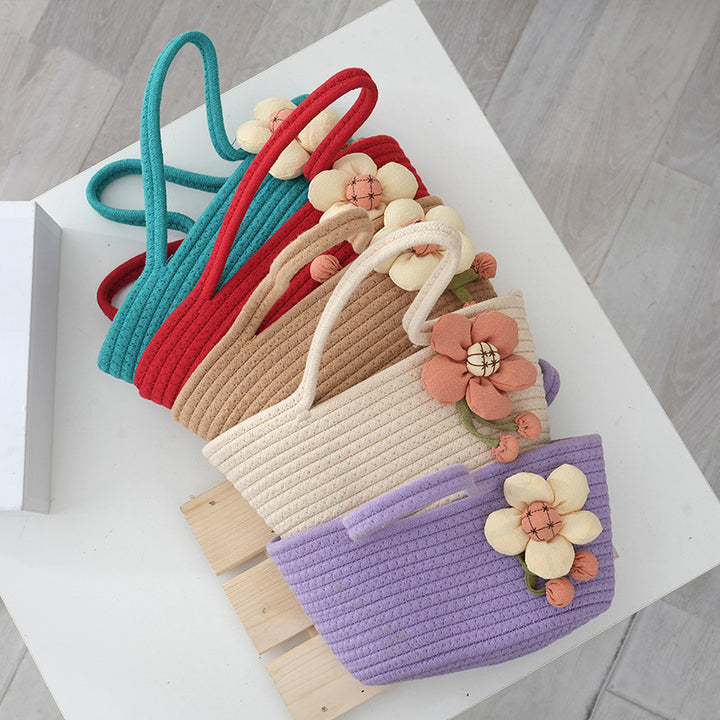 Flower-shaped tote bag Bowlift