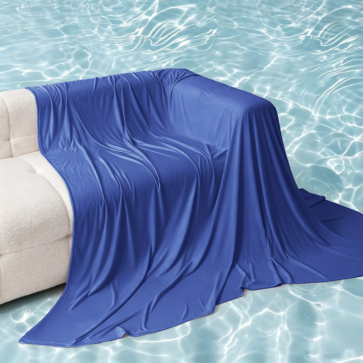 Unisex nan extra soft stretch sofa blanket made of microfiber as a versatile sofa cover Bowlift