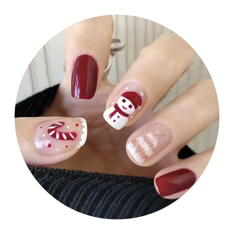 Premium Press-On Nail Extensions Bowlift