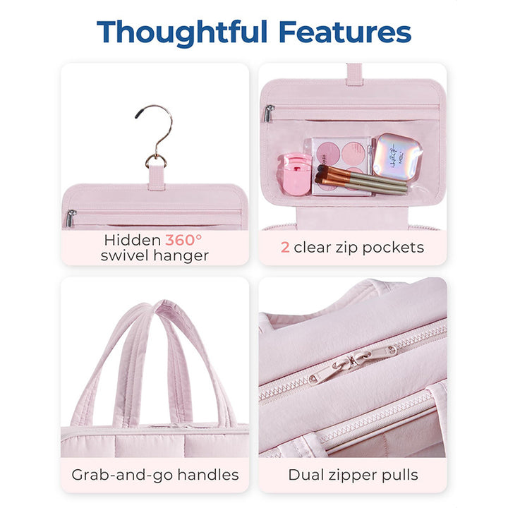 Jewelry organizer bag with multiple compartments Bowlift