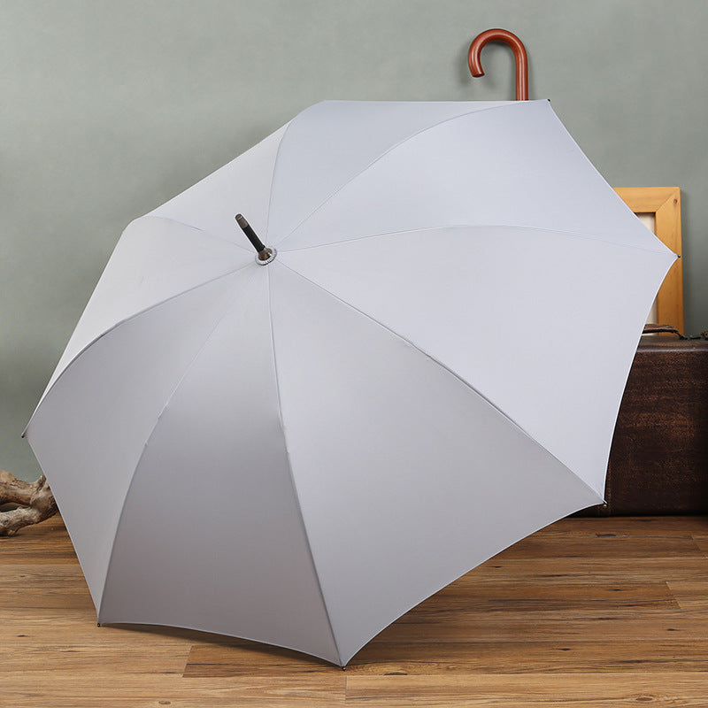 Ladies Elegant Stand Umbrella with Ergonomic Handle Bowlift