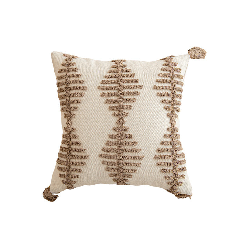 Handmade Woven Throw Pillow
