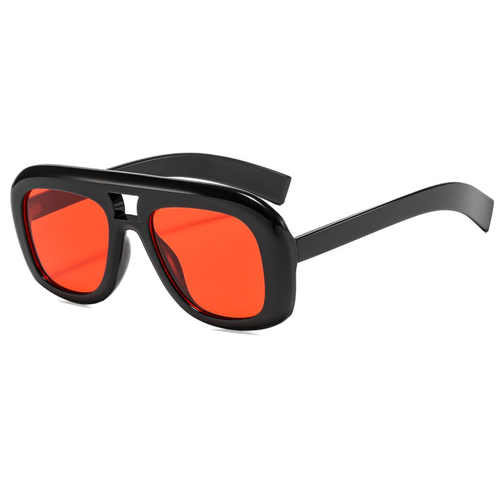 Oversized Modern Rectangle Sunglasses Bowlift