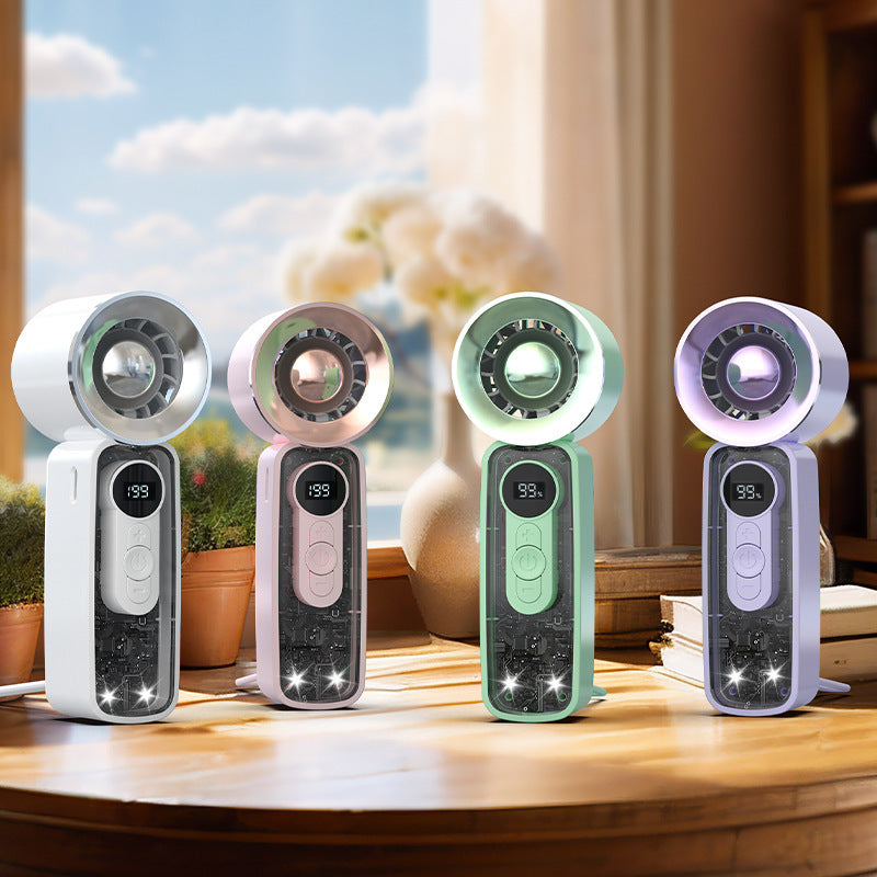 Women Portable USB Cooling Fan with Smart Control Bowlift