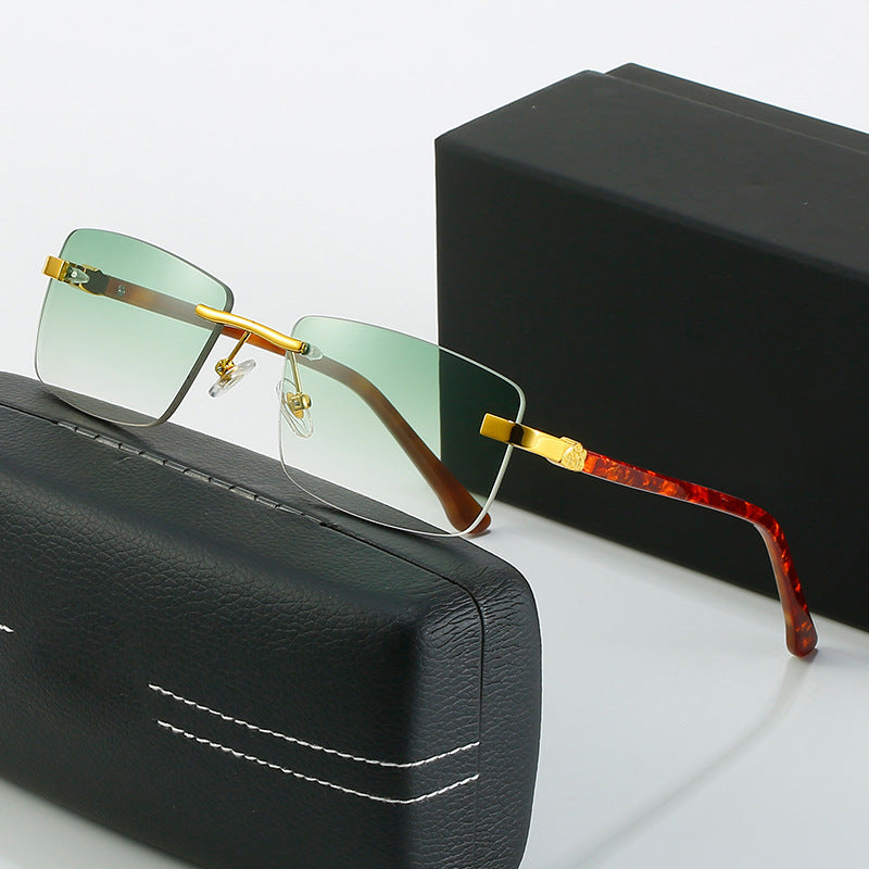Ladies fashionable rectangular corrective glasses Bowlift