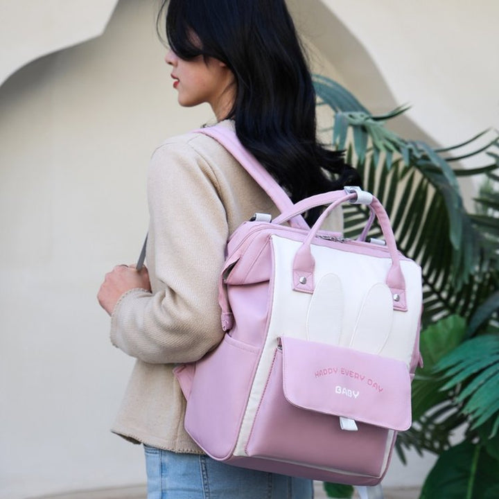 Cute Rabbit-Design Backpack Bowlift