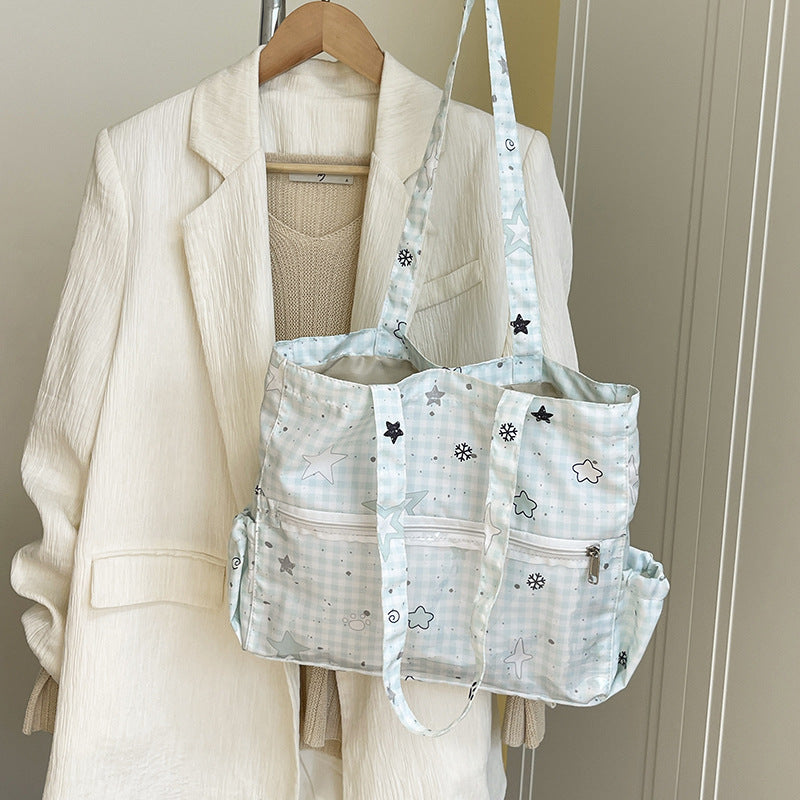 Illustrated Canvas Tote Bag Bowlift