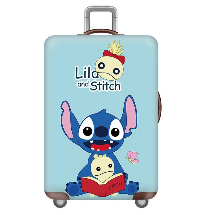Unisex Hard Shell Suitcase with Fun Cartoon Design Bowlift