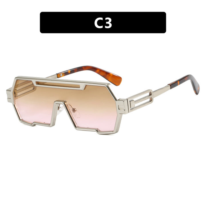 Women's futuristic sunglasses in striking hexagon design Bowlift