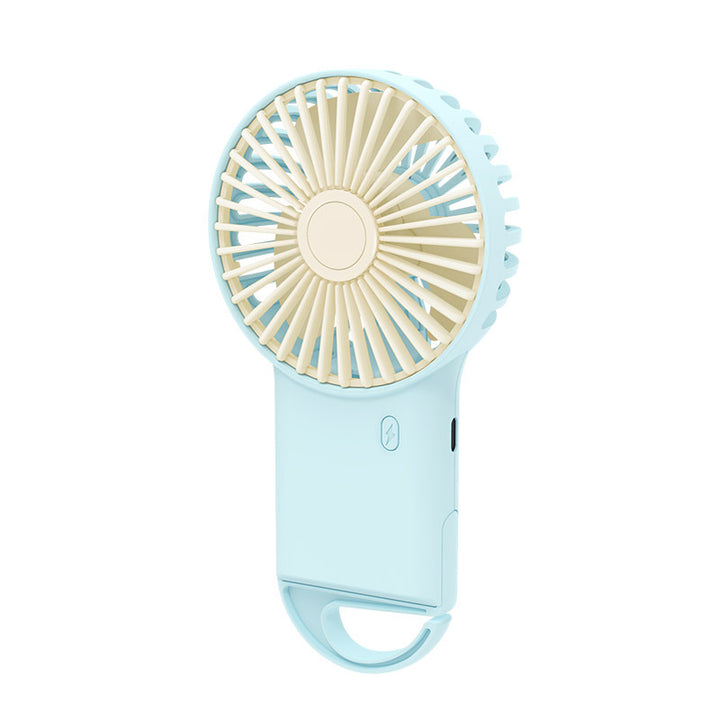 Ladies Portable Hand Fan with Powerful Battery Function Bowlift