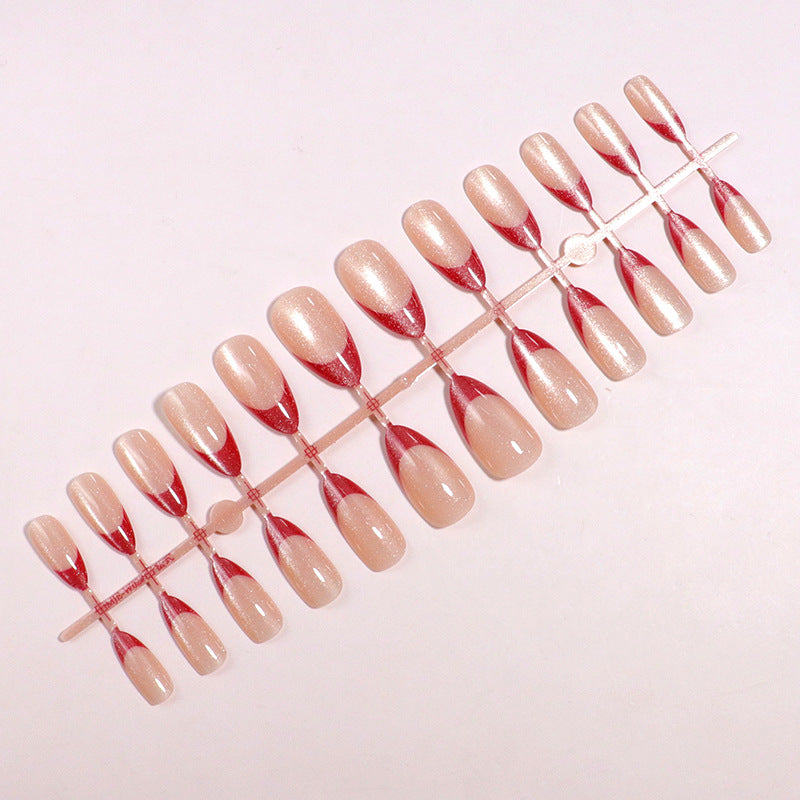 Elegant Stiletto-Style Press-On Nails Bowlift