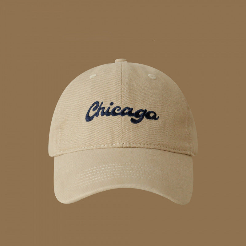 Women's Cotton Embroidered Logo Baseball Cap Bowlift