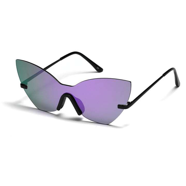 Women's extravagant Cat-Eye sunglasses with high-quality metal frame Bowlift