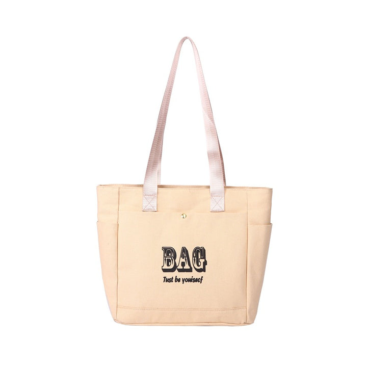 Casual Canvas Tote Bag Bowlift