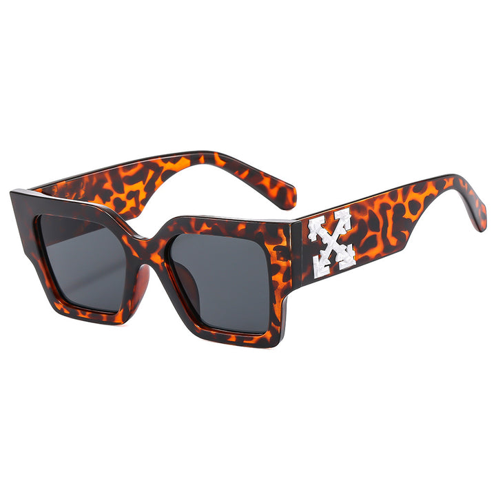 Women's Designer Sunglasses with striking geometric frame Bowlift