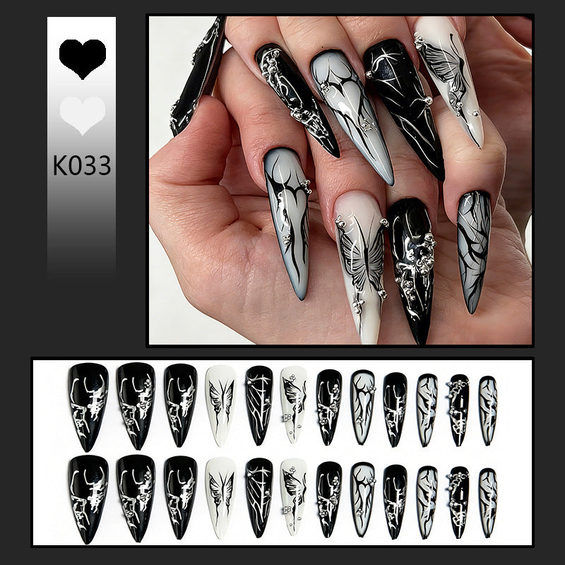 Artful Nail Tips with Modern Patterns Bowlift