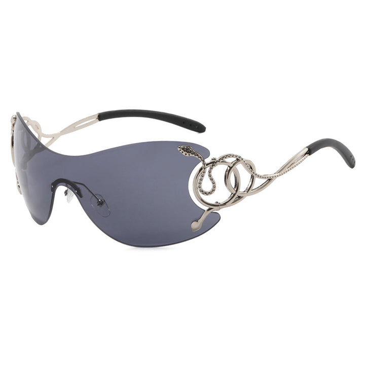 Women’s futuristic sunglasses with playful design Bowlift