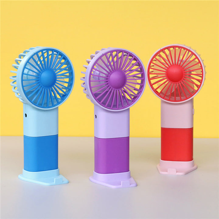 Unisex Portable Hand Fan in Playful Cat Design Bowlift