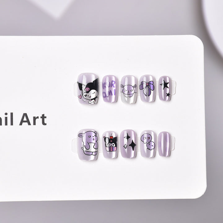 Creative Character Press-On Nail Art Bowlift
