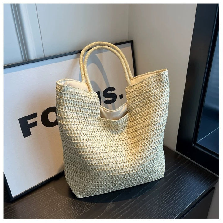 Structured Macrame Shopper Bowlift