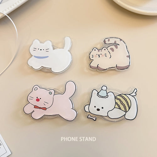 Playful Cat Smartphone Holder Bowlift