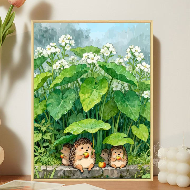 Illustrative Canvas Print Bowlift