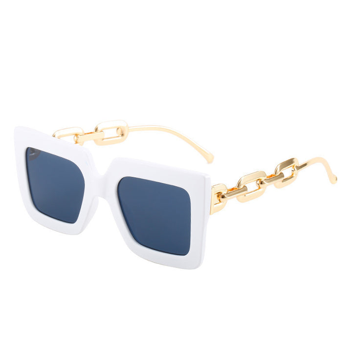 Retro Square Frame Sunglasses Bowlift