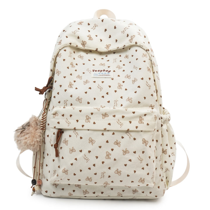 Charming Floral Design Backpack