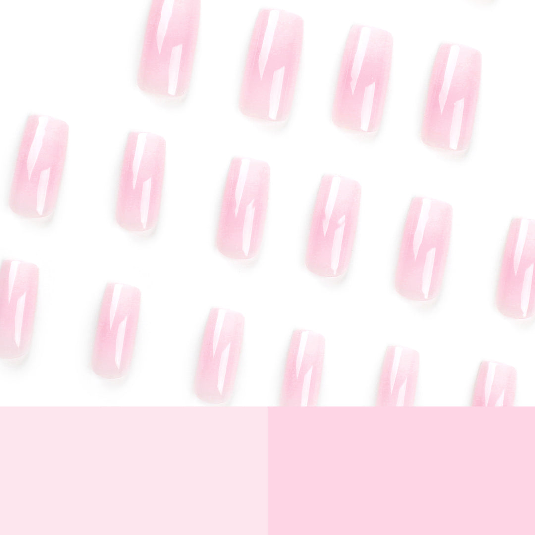 Artful nail extensions with elegant ombre finish Bowlift