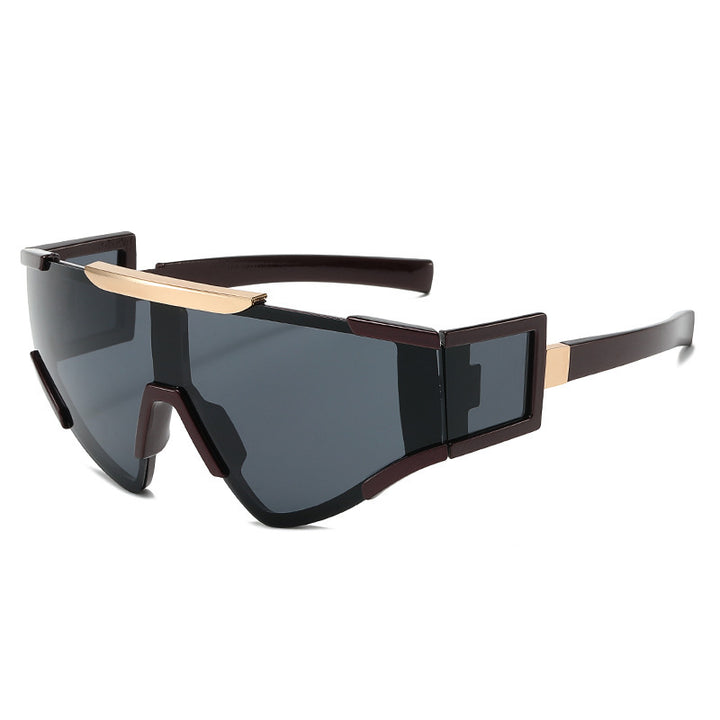 Men's Futuristic Shield Sunglasses Bowlift