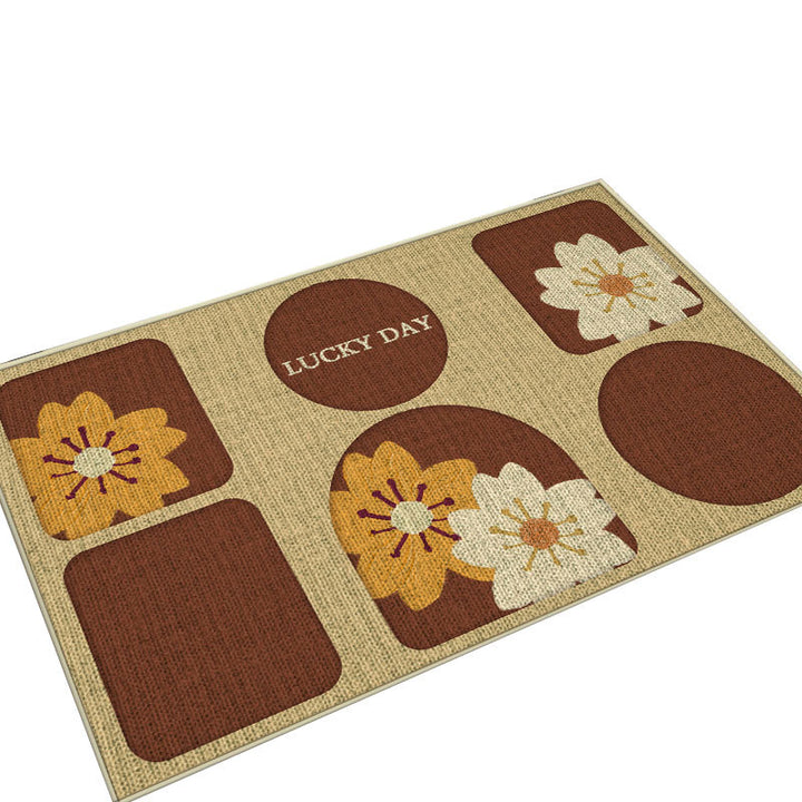 Decorative Star-patterned Bath Mat Bowlift