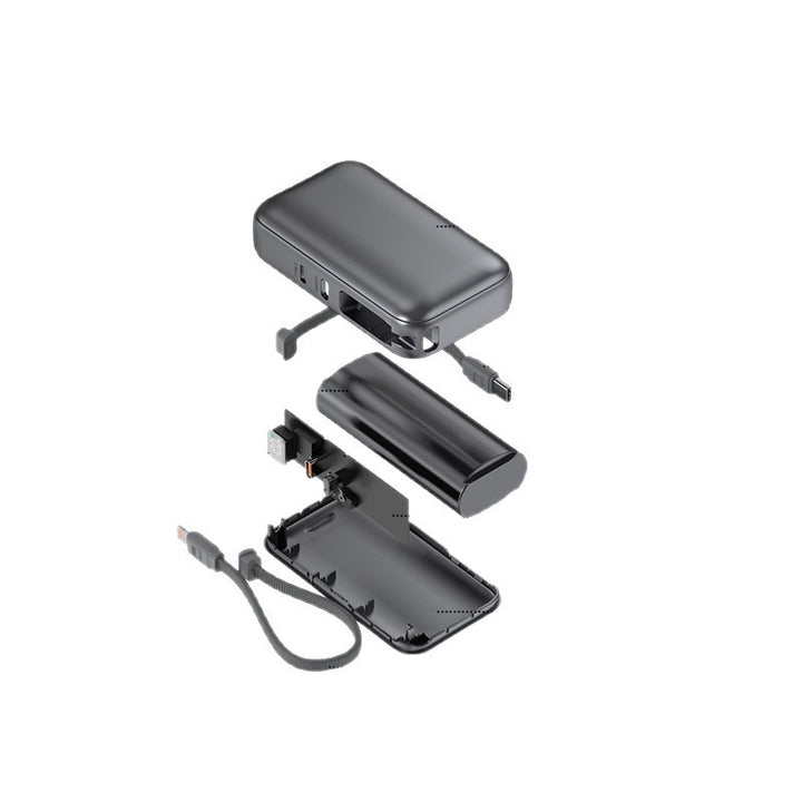 Portable power bank with innovative charging function and portable design Bowlift
