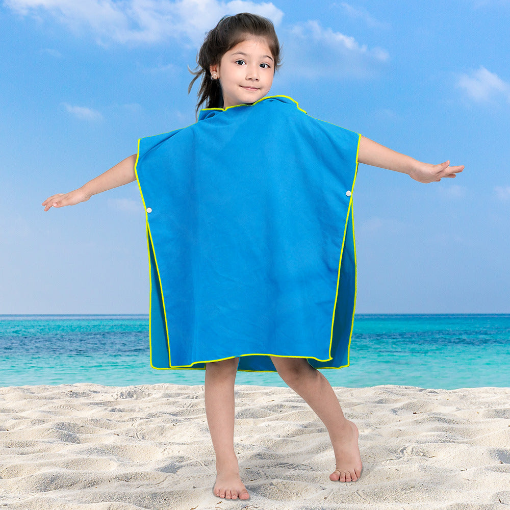 Girls Bath Poncho Bowlift