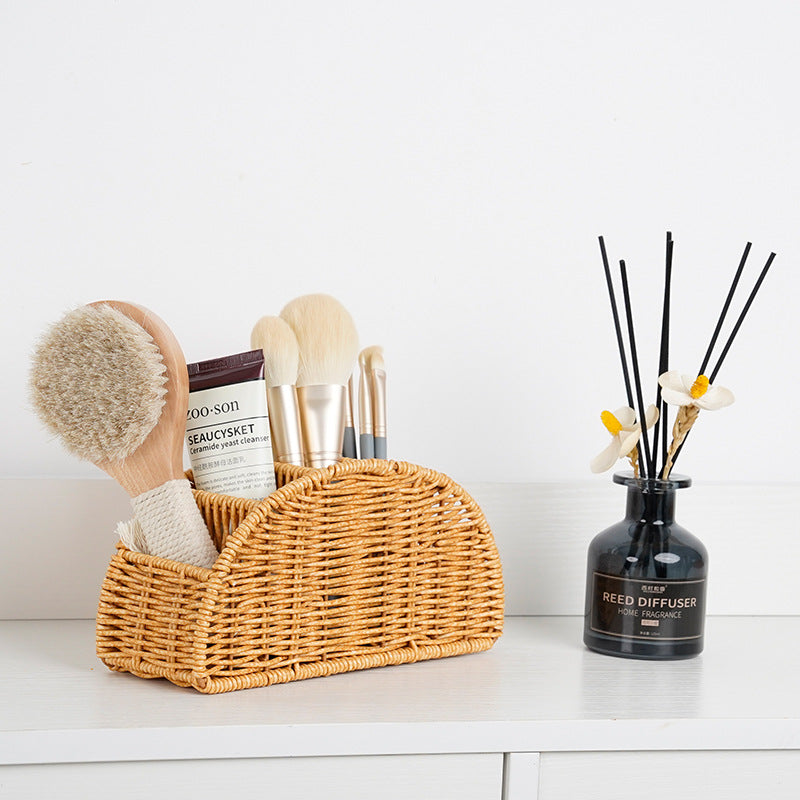 Woven Multi-Compartment Storage Caddy Bowlift