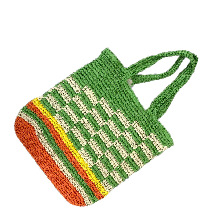 Hand-knotted summer tote Bowlift