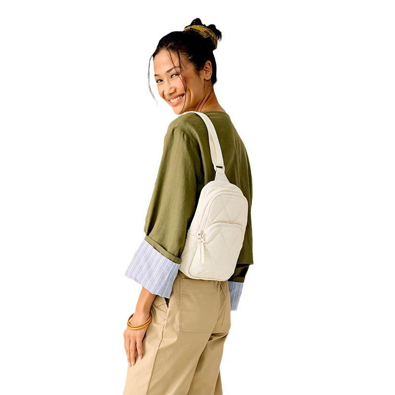 Fashionable and Padded Sling Bag Bowlift