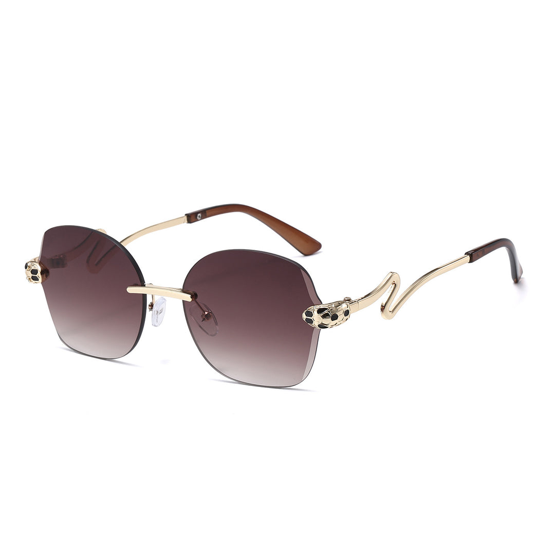Unique Geometric Frame Sunglasses Bowlift
